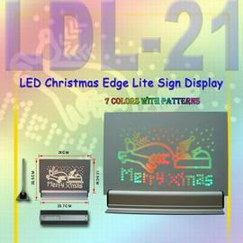 LED Edge Lite Sign Display